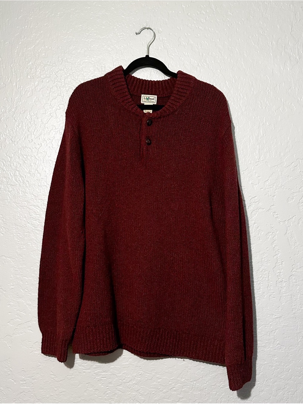 LL Bean Wool Crewneck Sweater